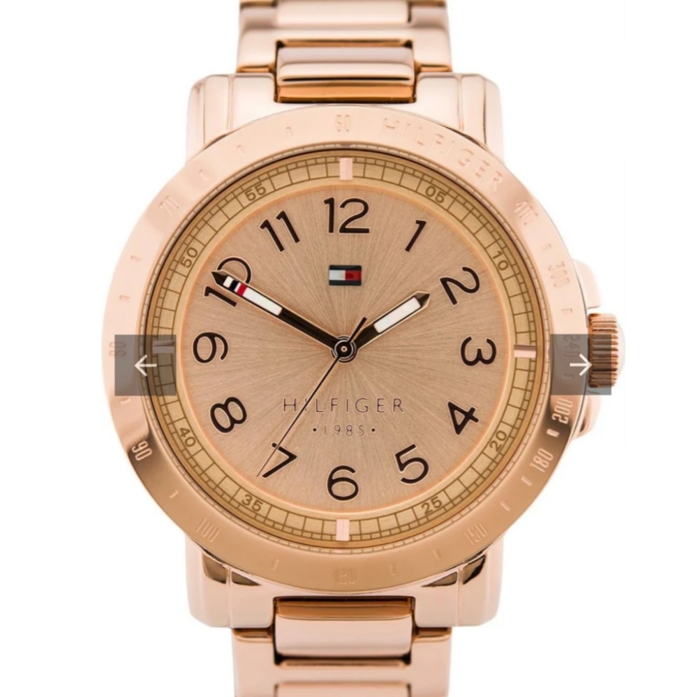 NEW Tommy Hilfiger Women's Gold-Tone Watch
